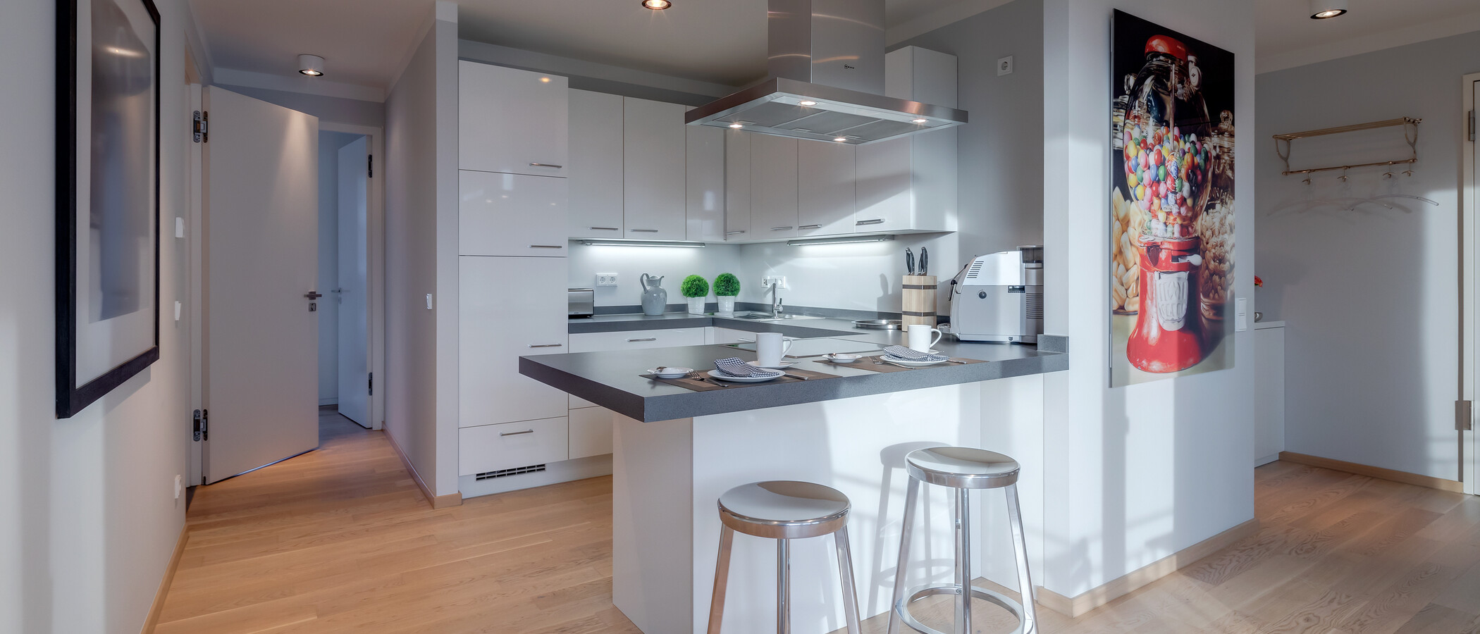 квартира München Maxvorstadt 04 кухня 6679