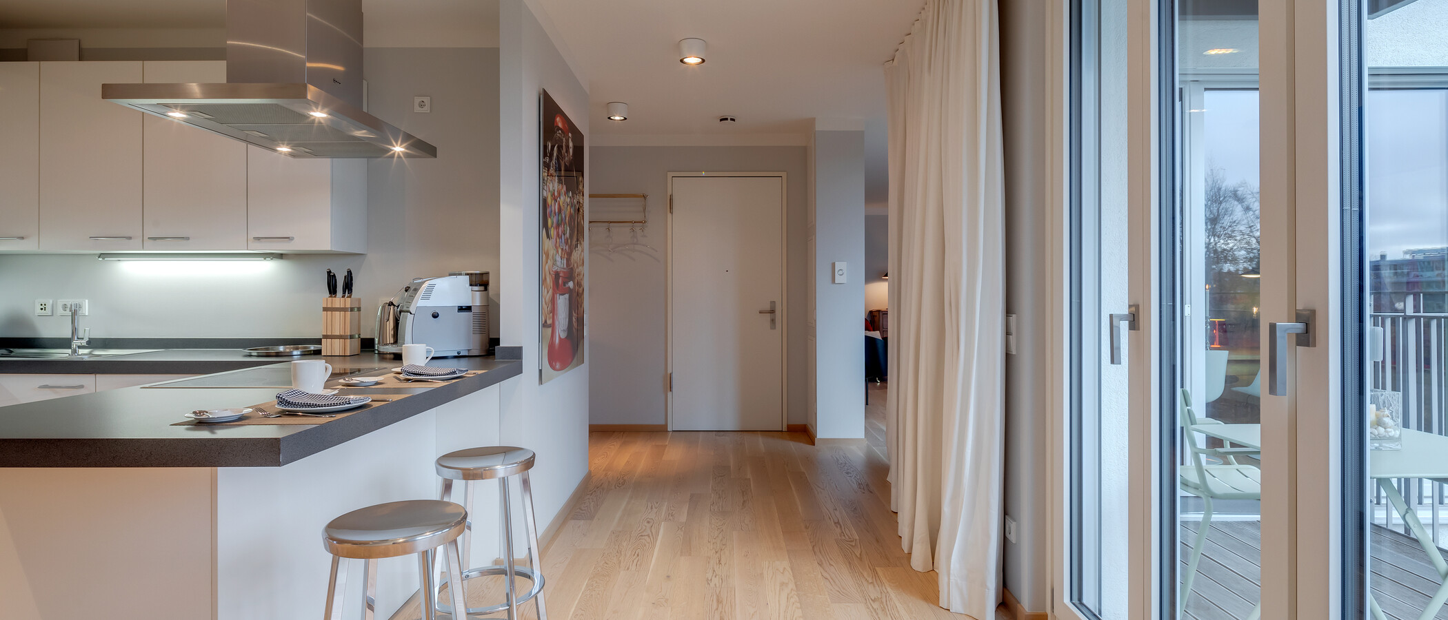 квартира München Maxvorstadt 05 коридор 6679