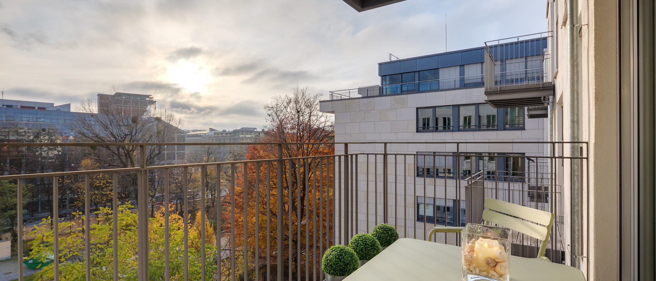 квартира München Maxvorstadt 02 балкон 6679