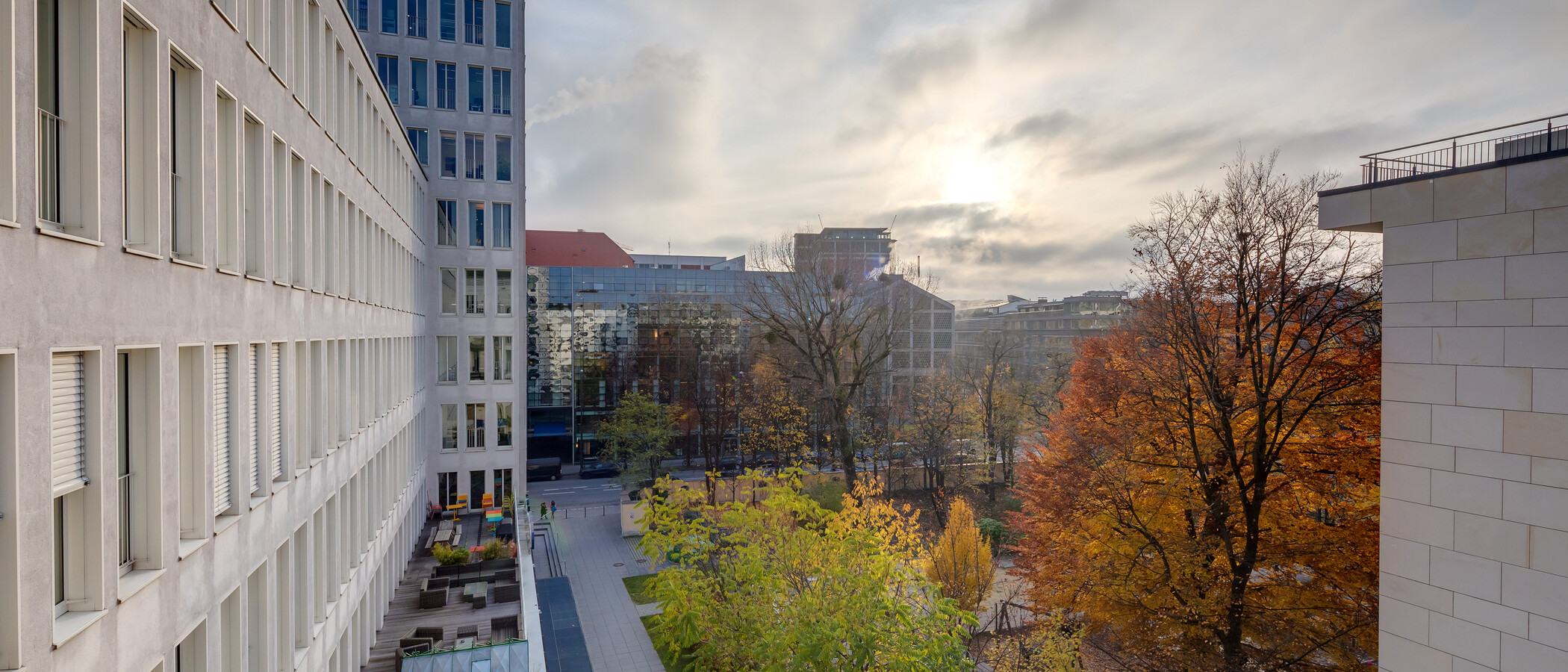 квартира München Maxvorstadt 01 вид из окна 6679