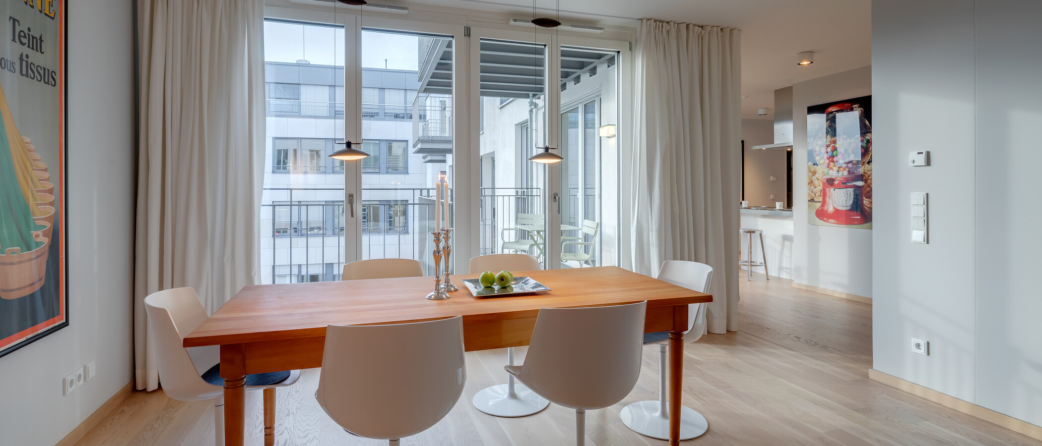 квартира München Maxvorstadt 01 обеденная зона 6679