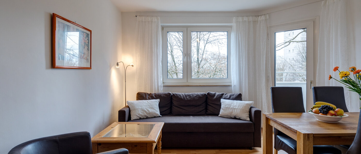 квартира München Parkstadt Bogenhausen 01 жилое пространство 669