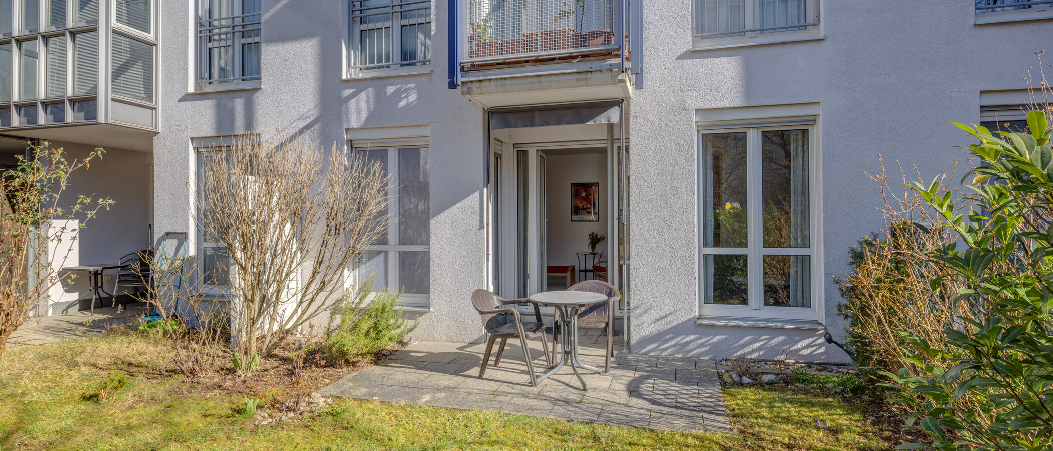 квартира с садом München Neuhausen 03 сад 6696