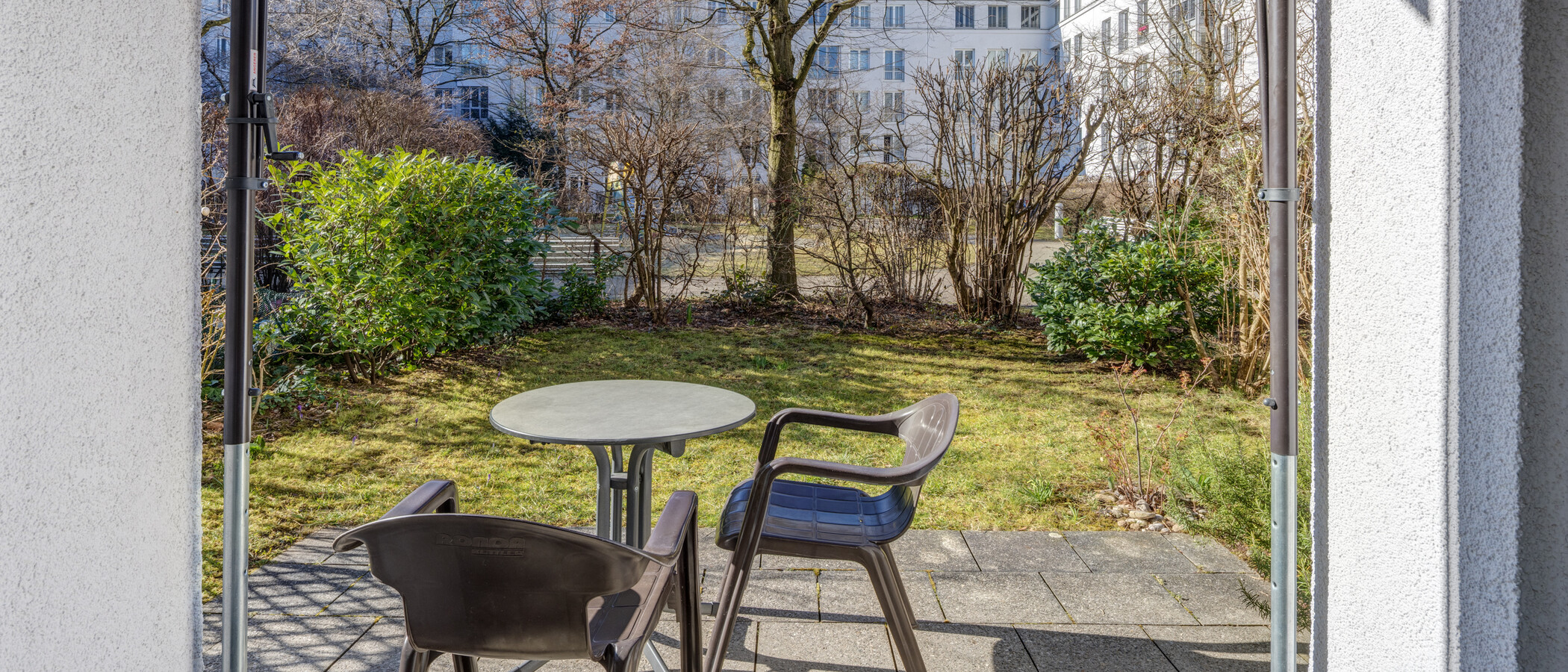 квартира с садом München Neuhausen 01 терраса 6696