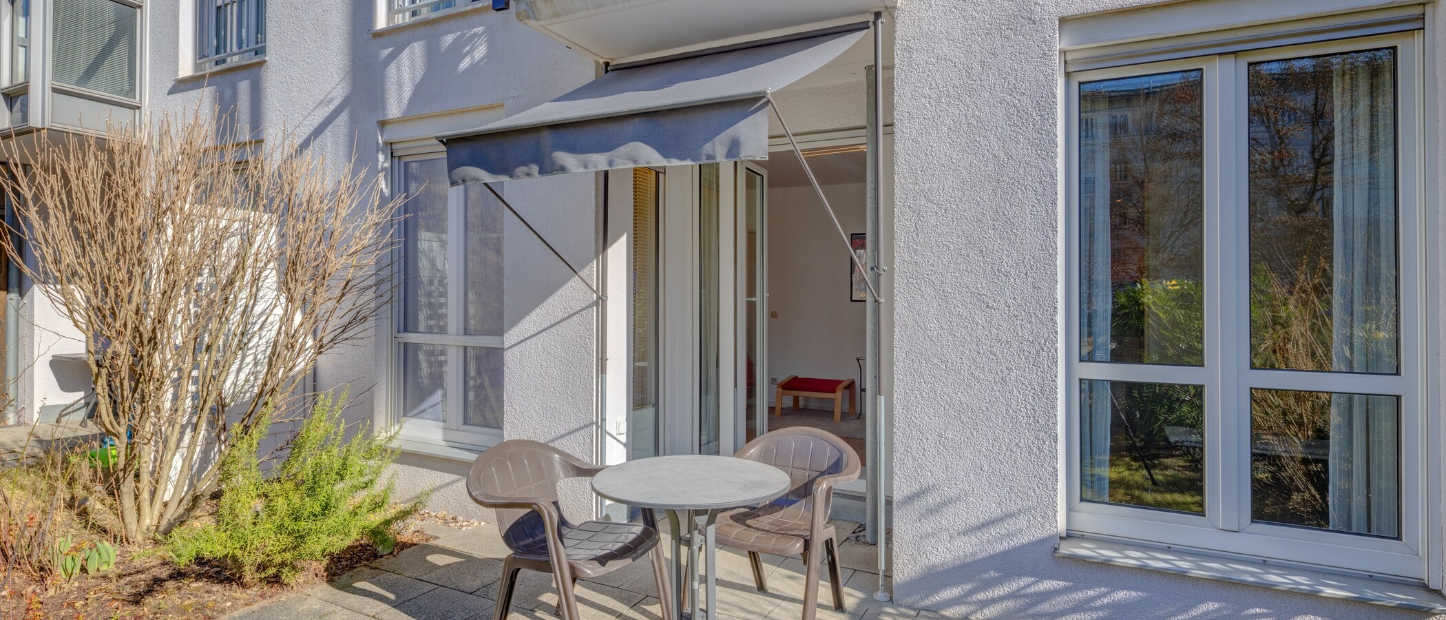квартира с садом München Neuhausen 02 терраса 6696