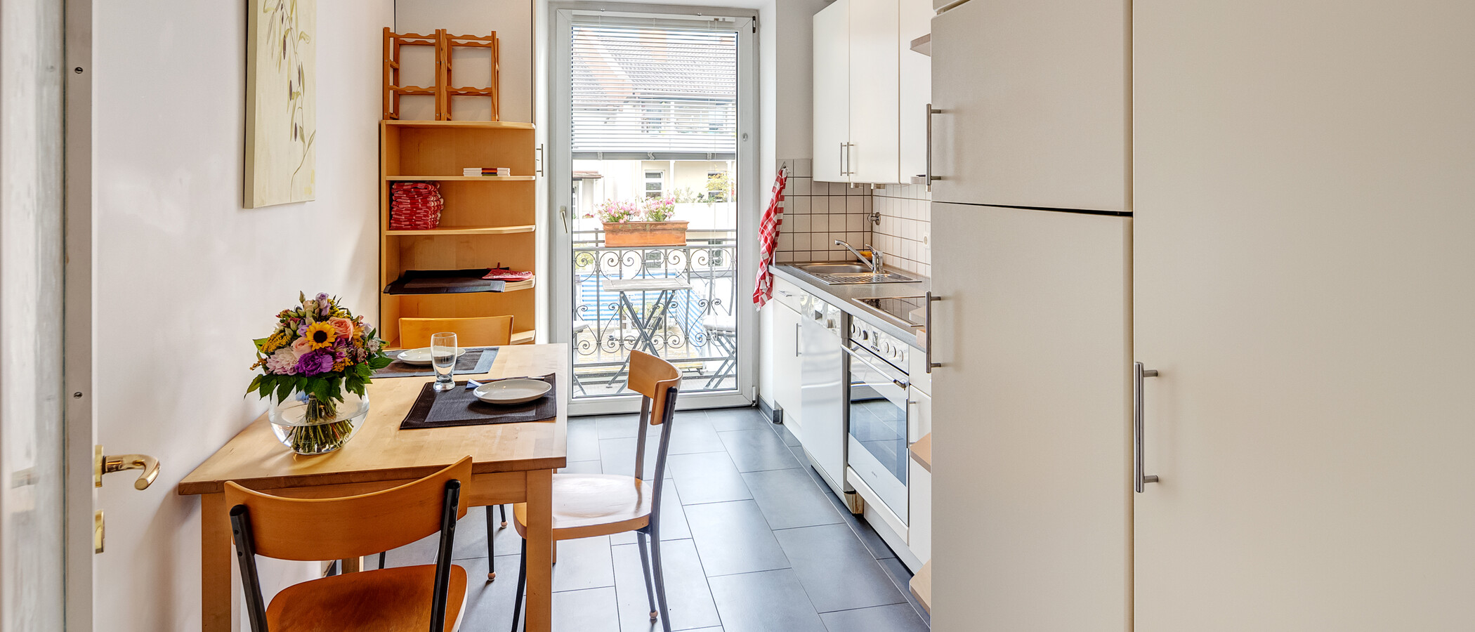 квартира München Altstadt 01 кухня 6711