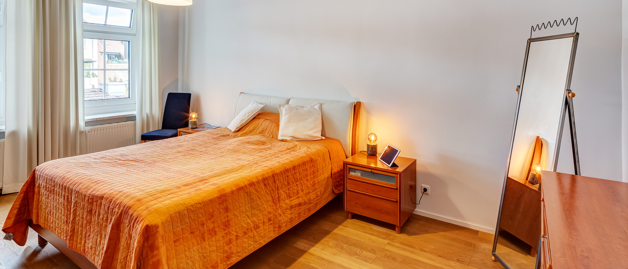 квартира München Altstadt 01 спальная комната 6711