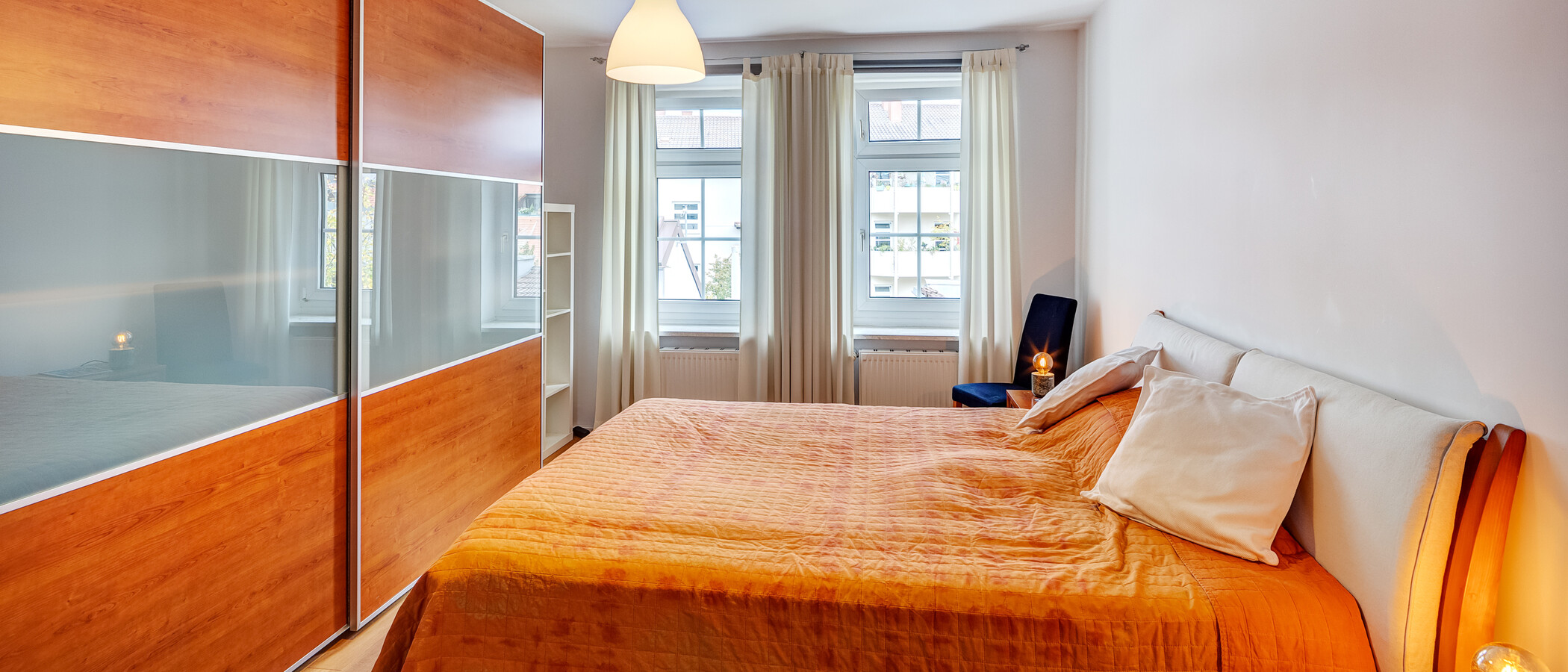 квартира München Altstadt 02 спальная комната 6711