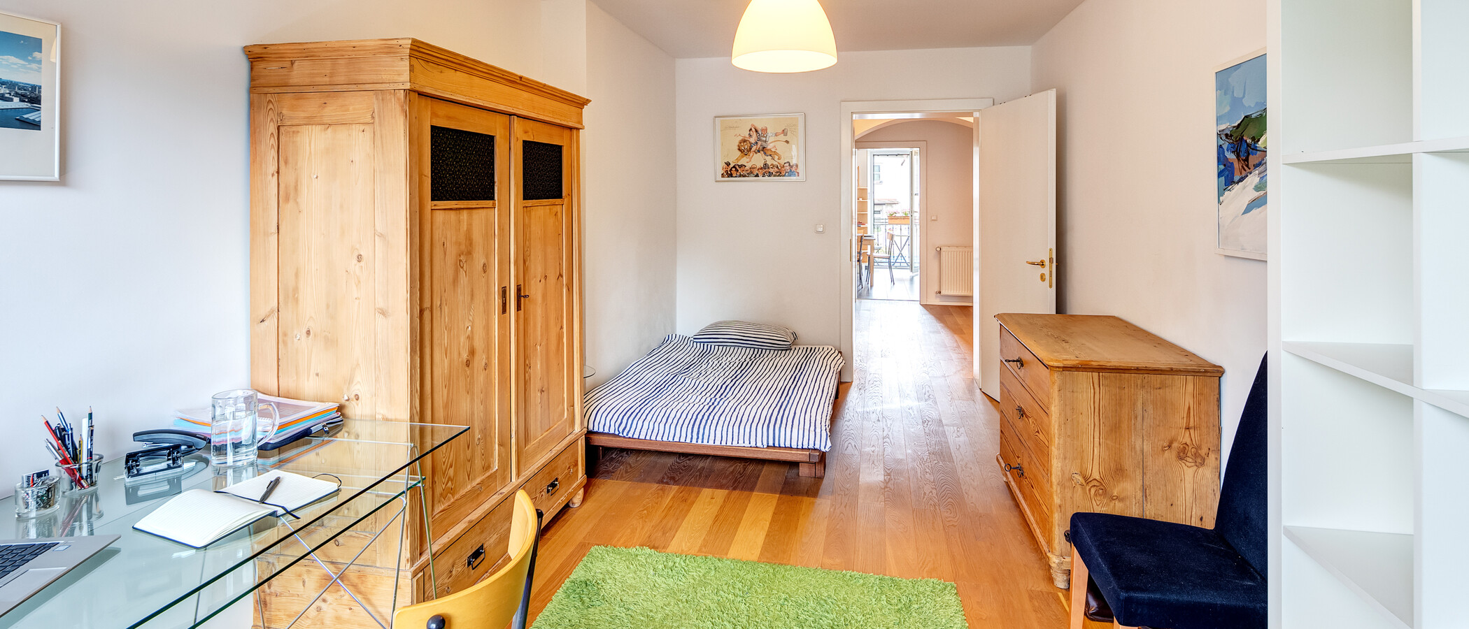 квартира München Altstadt 01 гостевая комната 6711