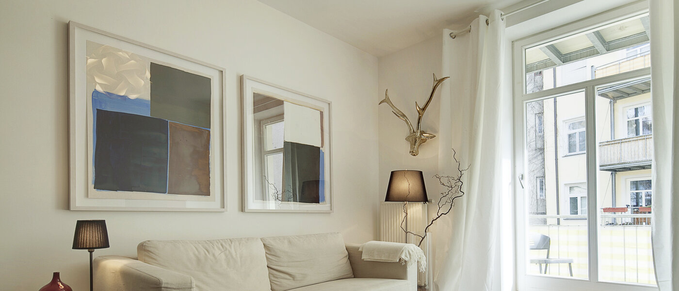 квартира München Neuhausen 01 гостиная 6715