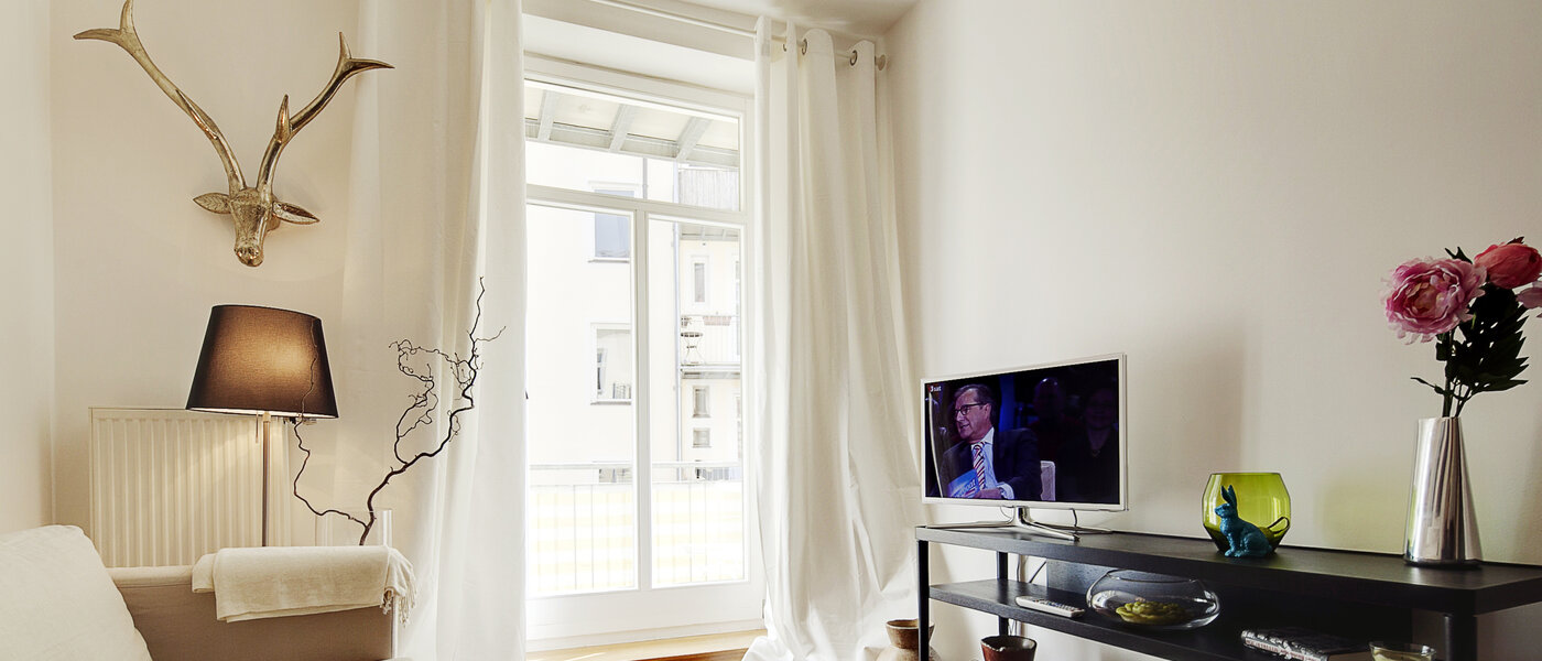 квартира München Neuhausen 02 гостиная 6715