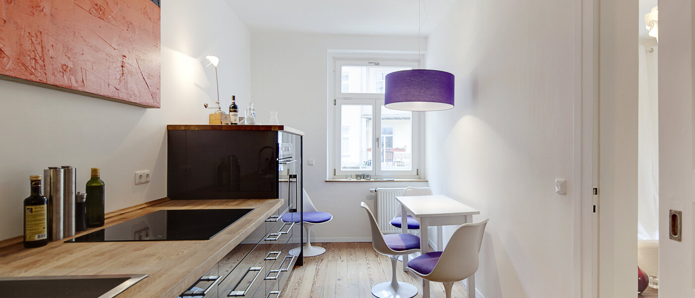 квартира München Neuhausen 01 кухня 6715