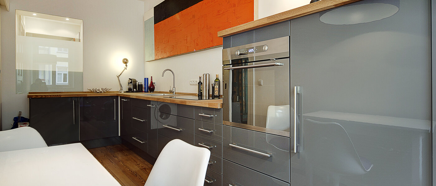 квартира München Neuhausen 03 кухня 6715