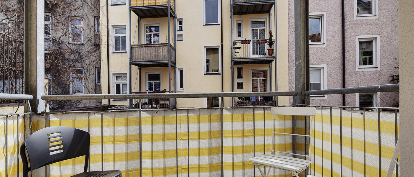 квартира München Neuhausen 01 балкон 6715