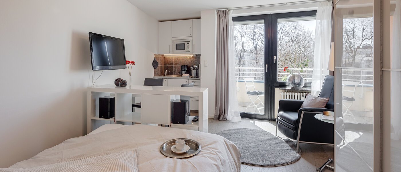 квартира München Bogenhausen 04 жилое пространство 6716