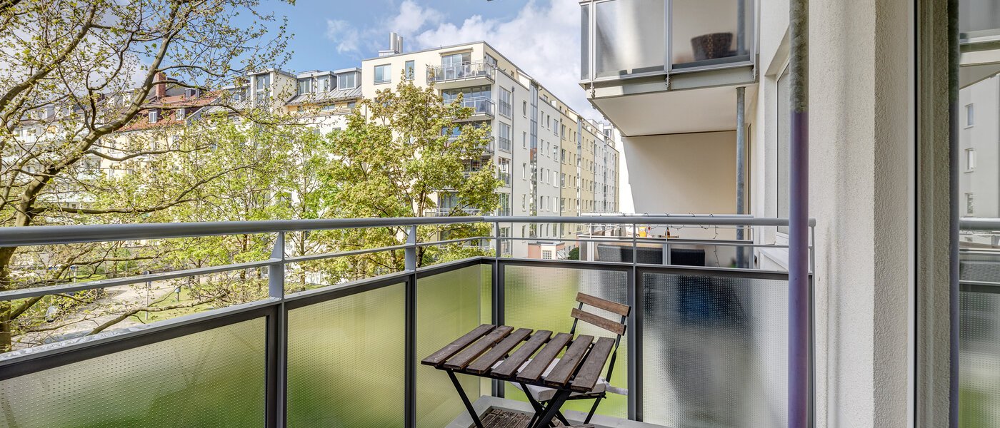 квартира München Maxvorstadt - Universitätsviertel 01 балкон 6719