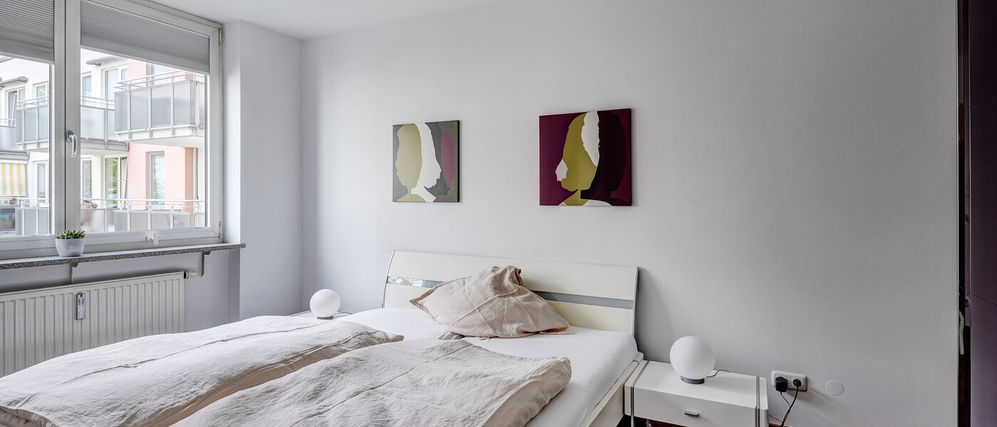 квартира München Maxvorstadt - Universitätsviertel 02 спальная комната 6719