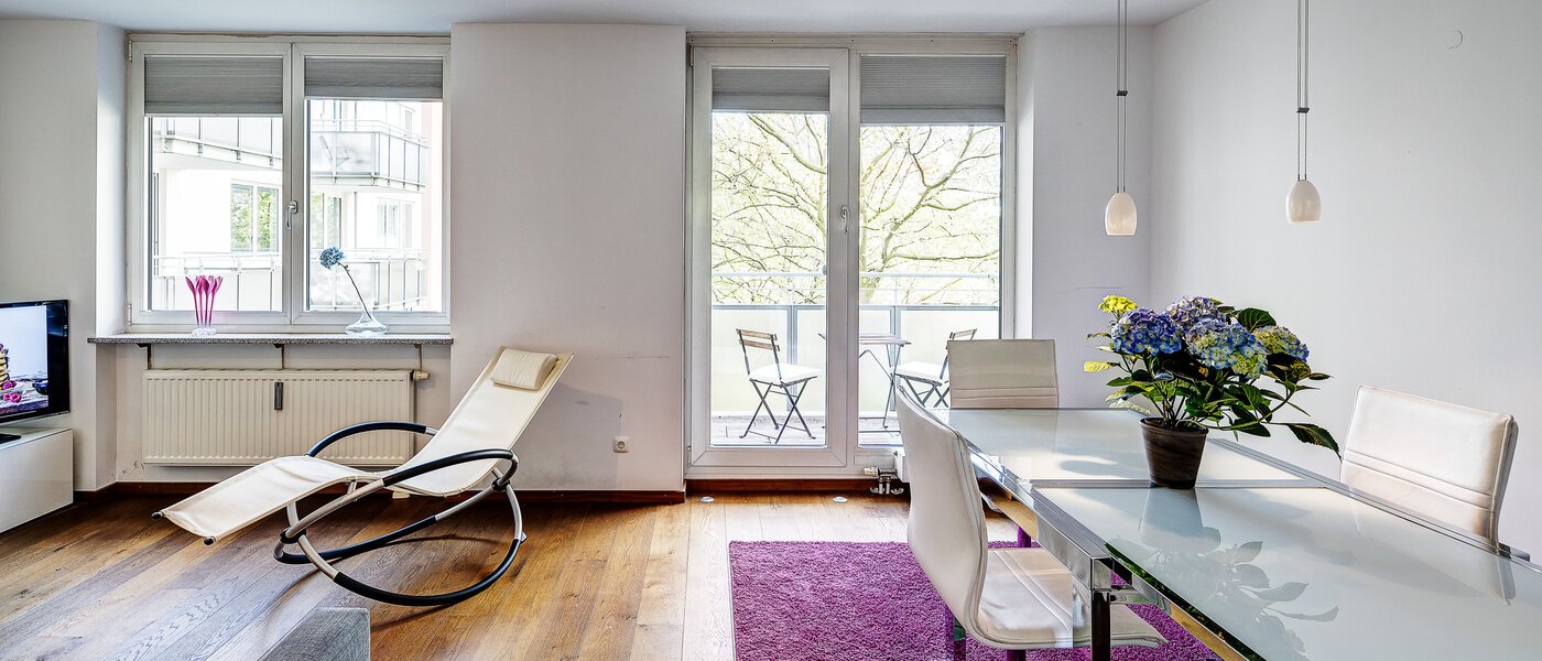 квартира München Maxvorstadt - Universitätsviertel 03 жилое пространство 6719