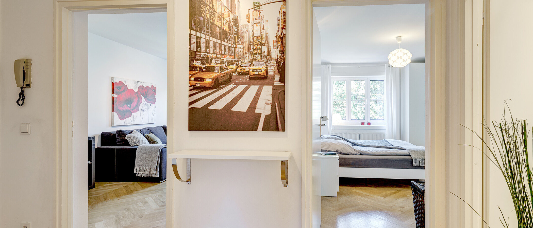 квартира München Schwabing-West (rund um den Bonner Platz) 01 коридор 6724