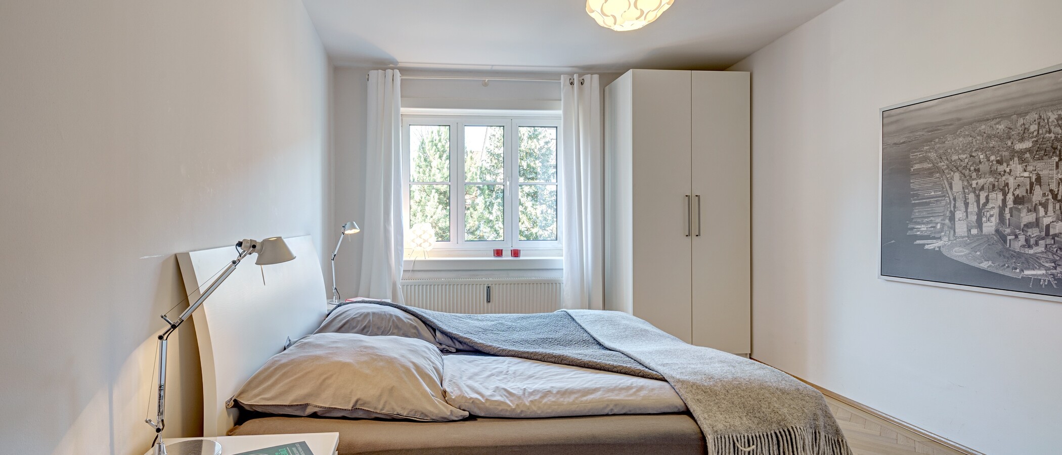 квартира München Schwabing-West (rund um den Bonner Platz) 01 спальная комната 6724