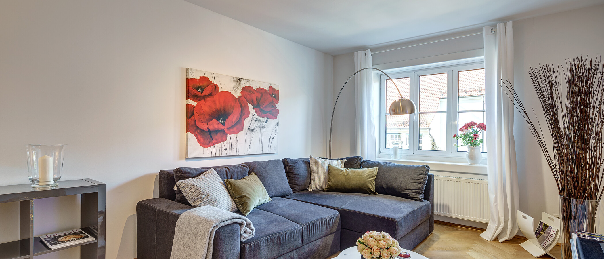 квартира München Schwabing-West (rund um den Bonner Platz) 01 жилое пространство 6724