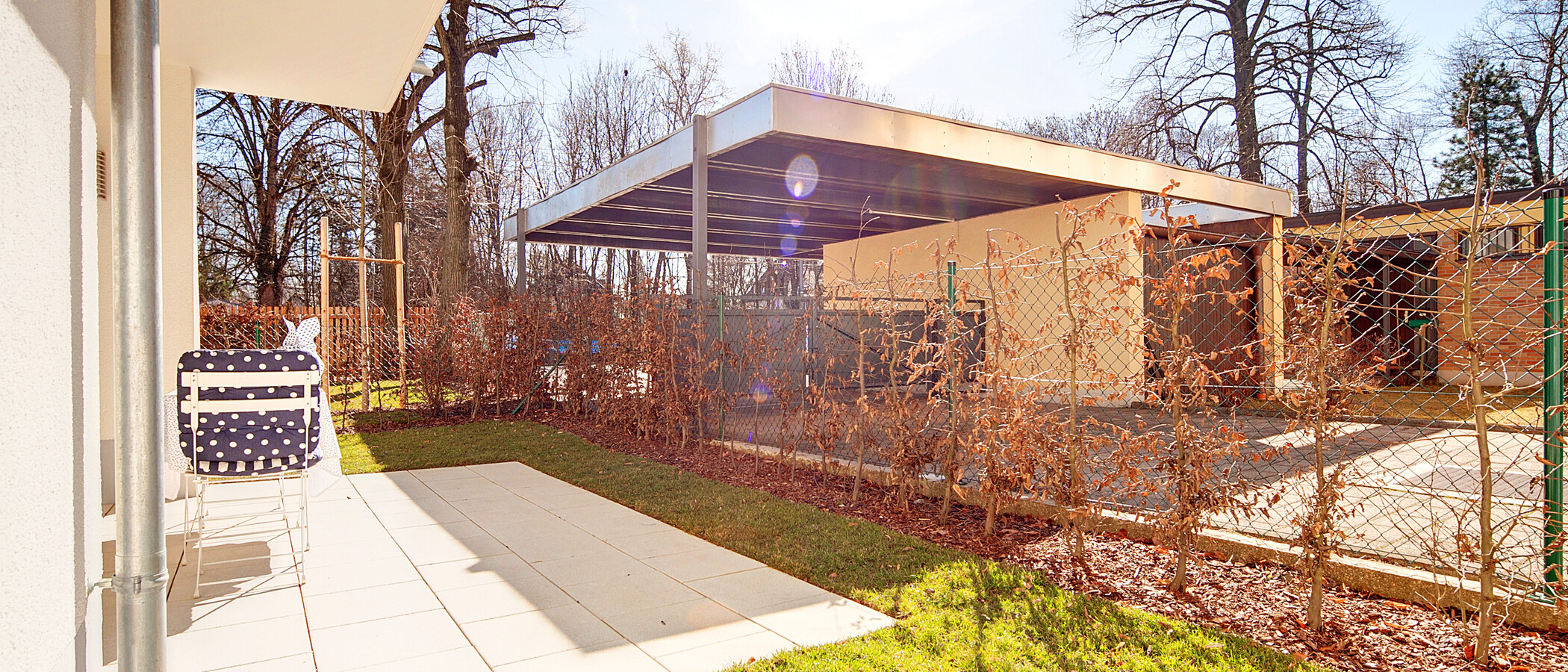 квартира München Harlaching 01 сад 6728