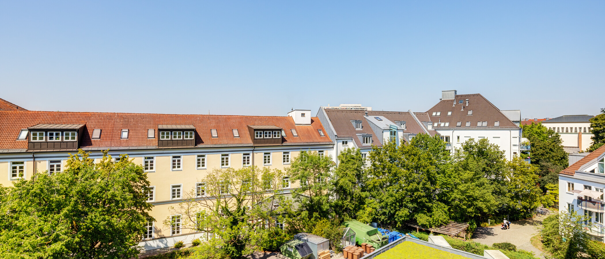 квартира München Haidhausen 01 вид из окна 6738