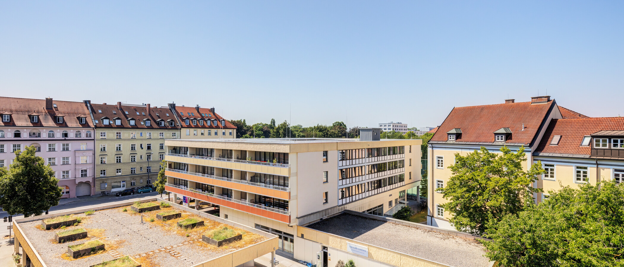 квартира München Haidhausen 02 вид из окна 6738