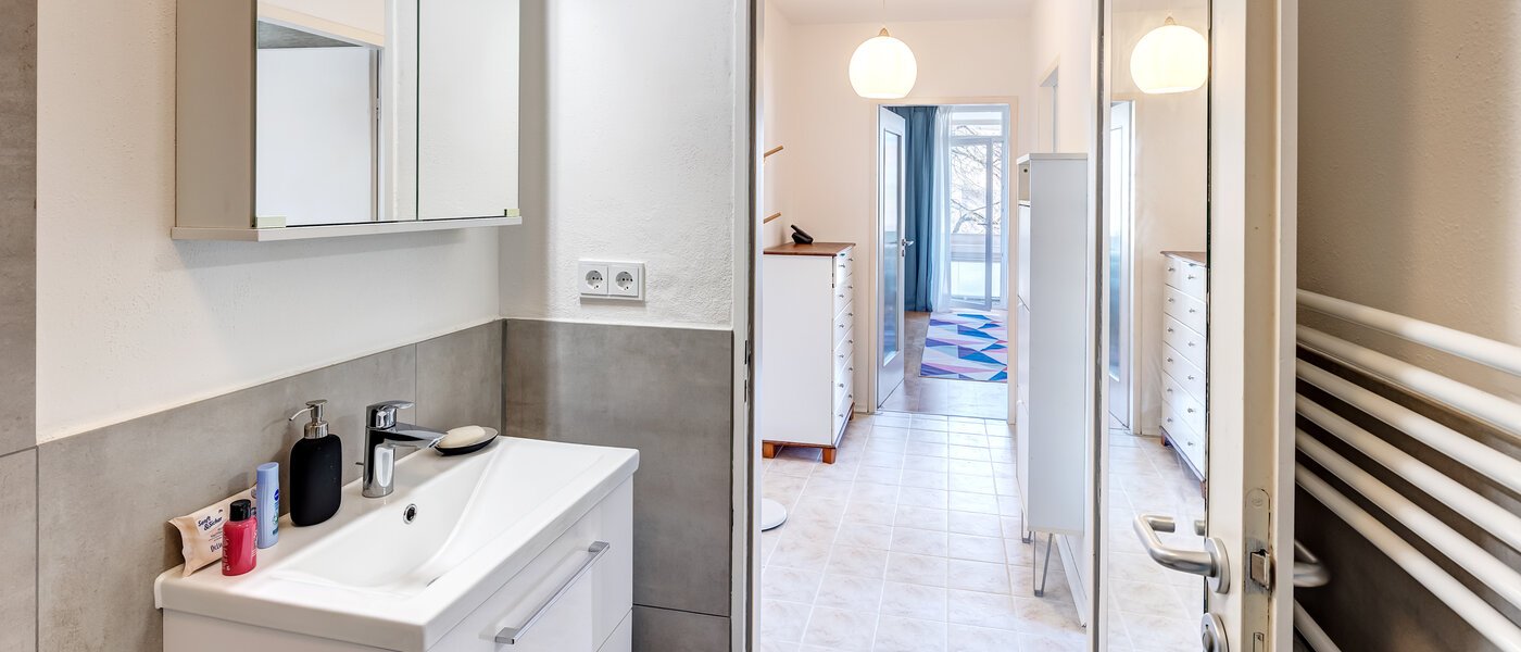 квартира München Oberföhring 02 ванная комната 6739