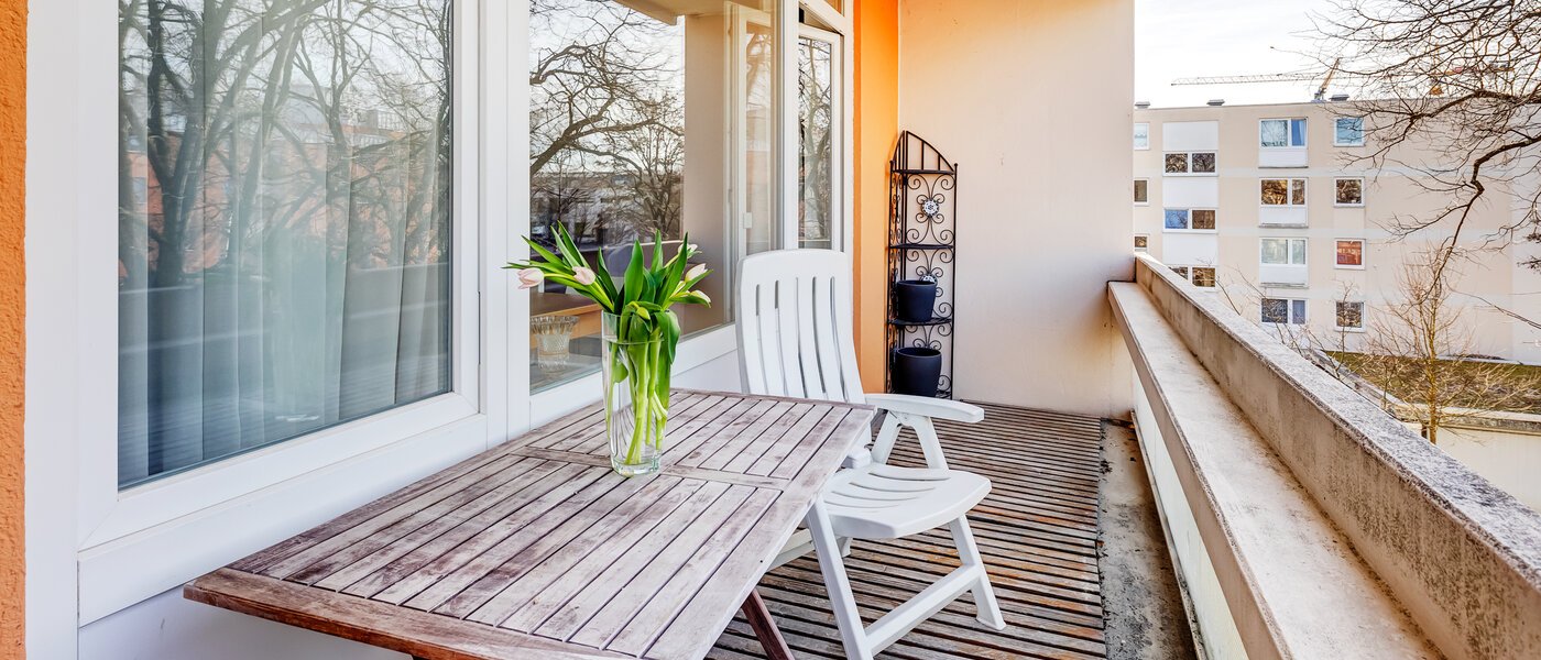квартира München Oberföhring 01 балкон 6739
