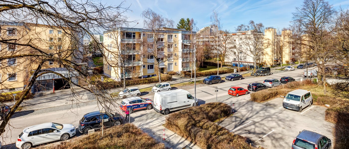 квартира München Oberföhring 01 вид из окна 6739