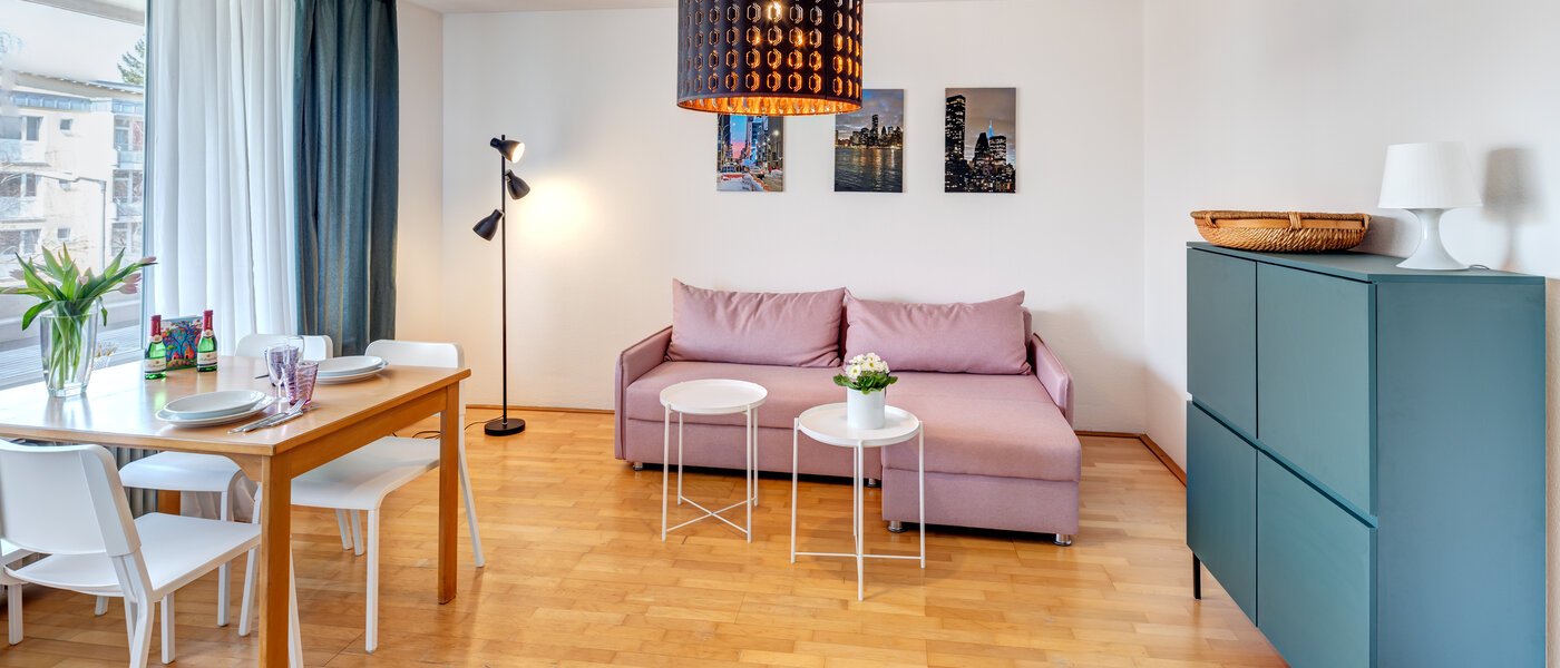 квартира München Oberföhring 01 гостиная 6739