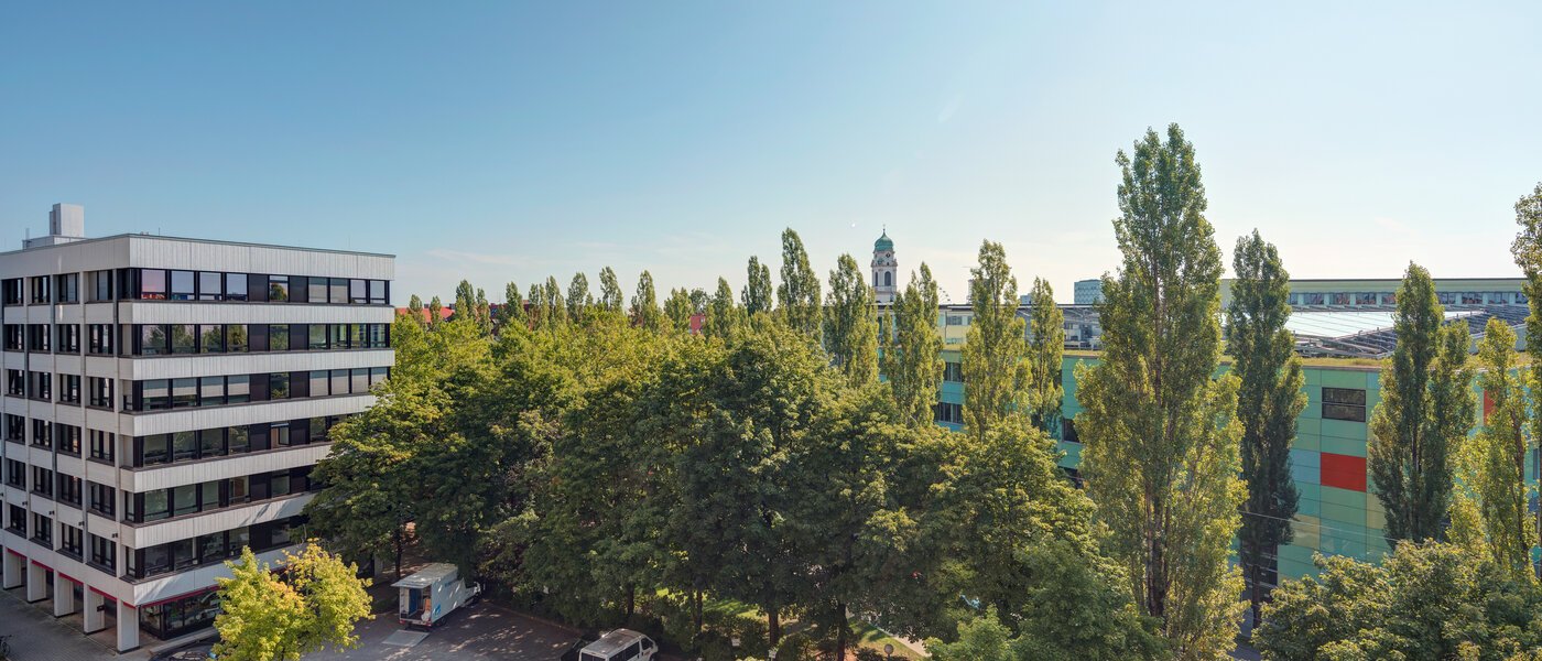 квартира München Au 01 вид из окна 6755