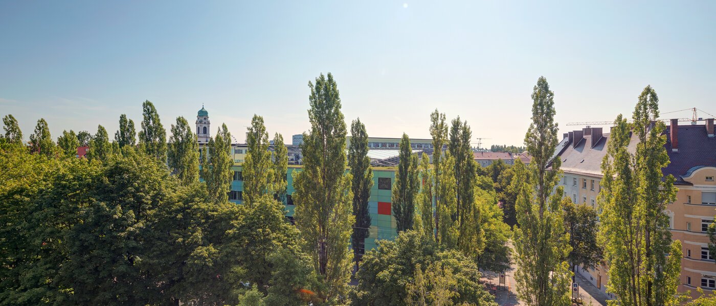 квартира München Au 02 вид из окна 6755