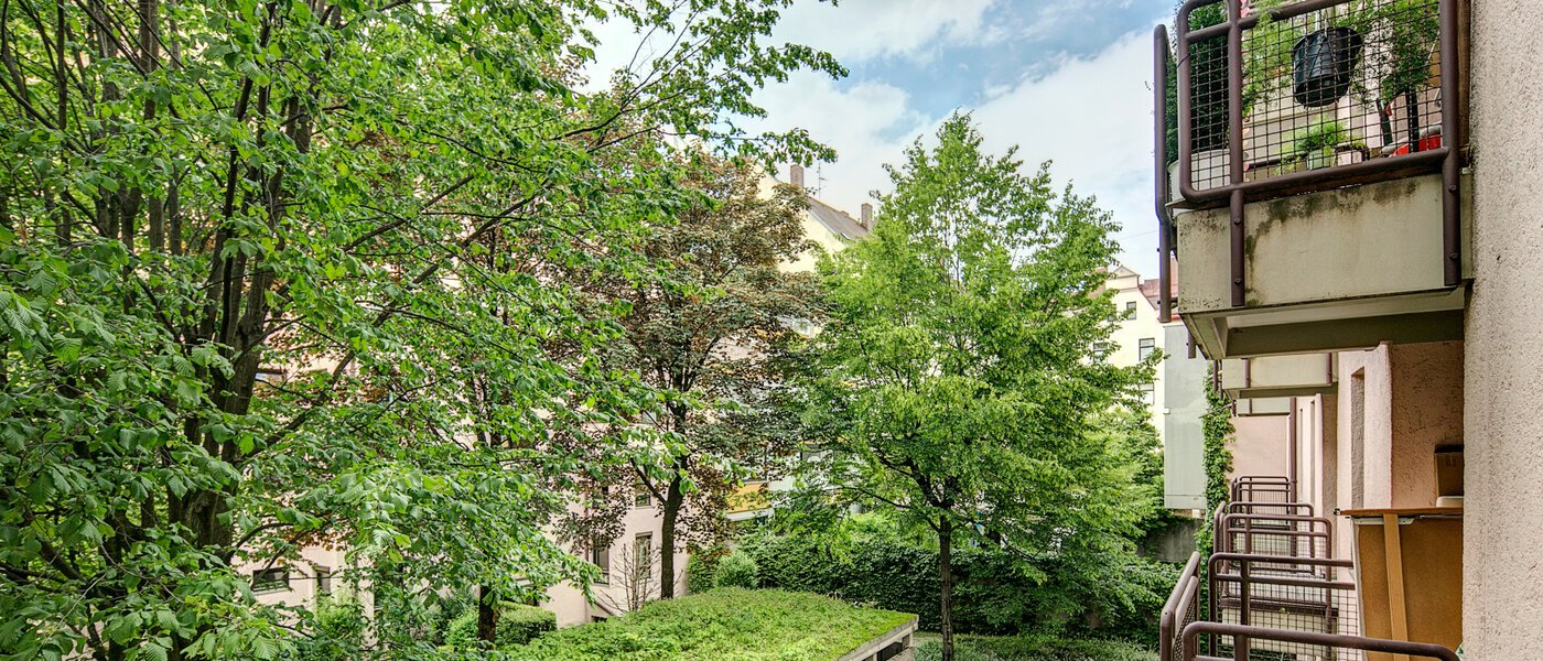 квартира München Sendling 01 вид из окна 6775