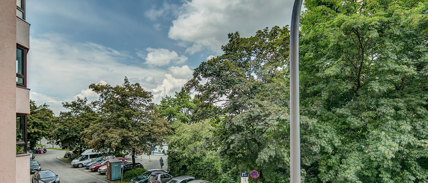 квартира München Sendling 03 вид из окна 6775