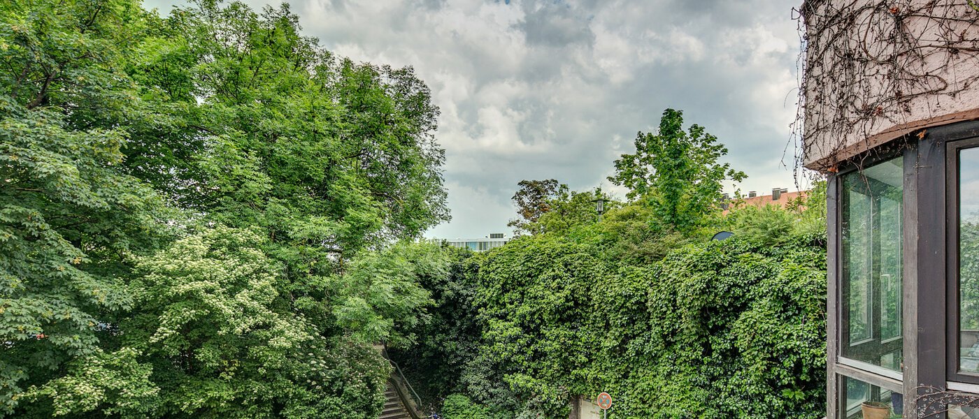 квартира München Sendling 04 вид из окна 6775