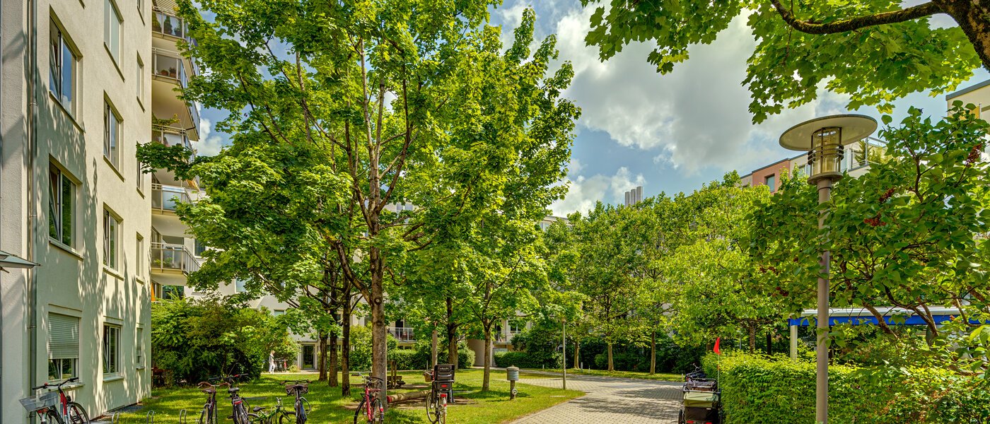 квартира München Maxvorstadt 01 внутренний двор  6791