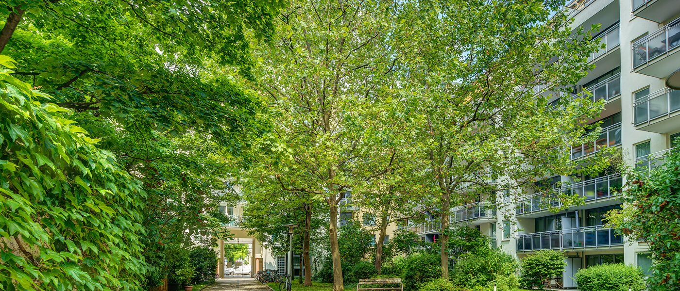 квартира München Maxvorstadt 03 внутренний двор  6791