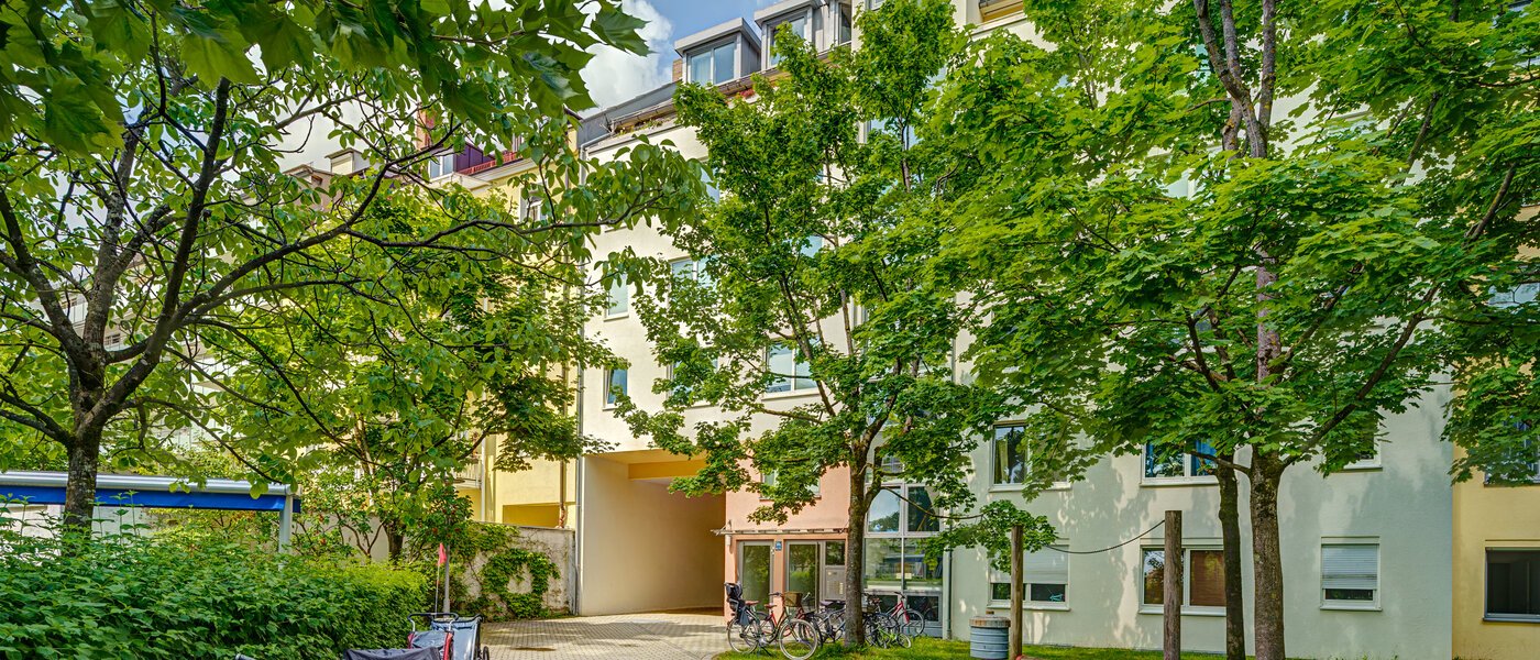 квартира München Maxvorstadt 04 внутренний двор  6791