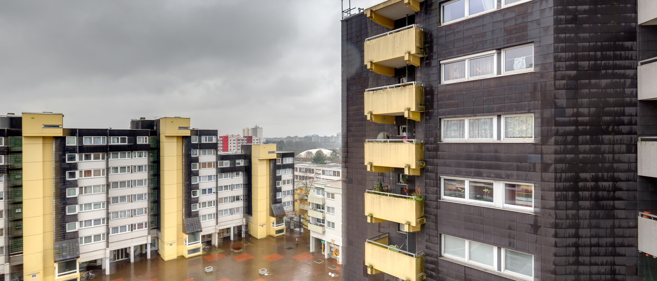 квартира München Neuperlach 02 вид из окна 6793