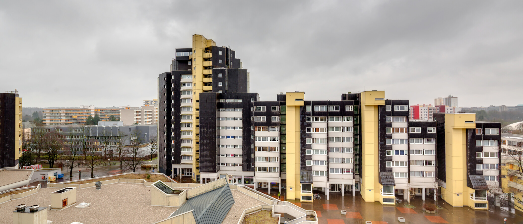 квартира München Neuperlach 03 вид из окна 6793