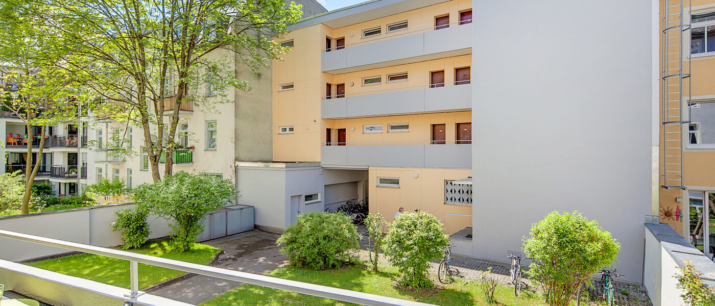 квартира München Glockenbachviertel 01 вид из окна 6835