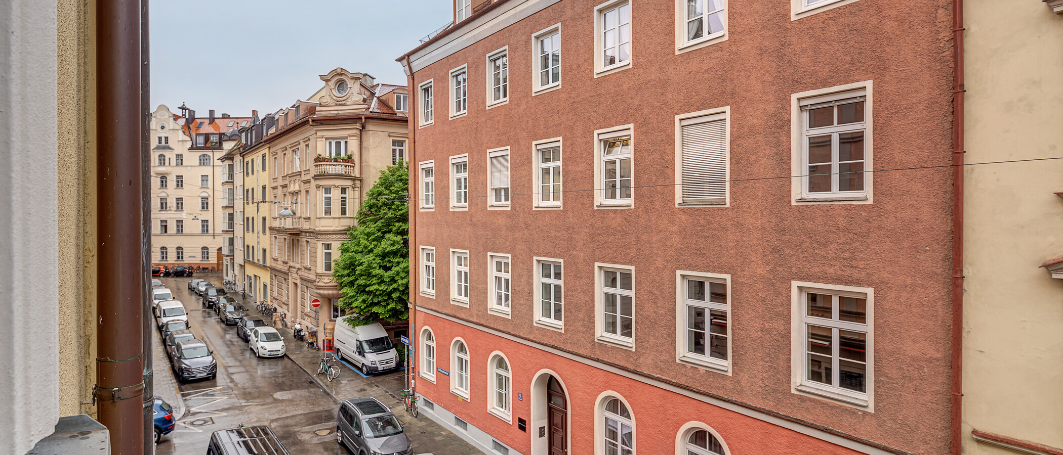 квартира München Lehel 01 вид из окна 6859
