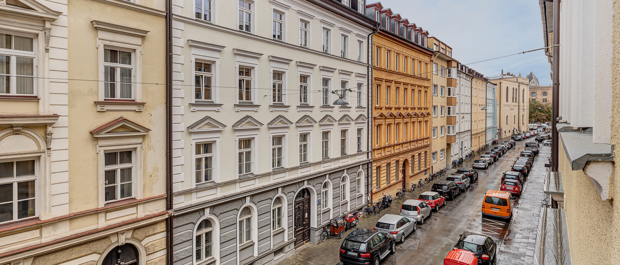 квартира München Lehel 02 вид из окна 6859
