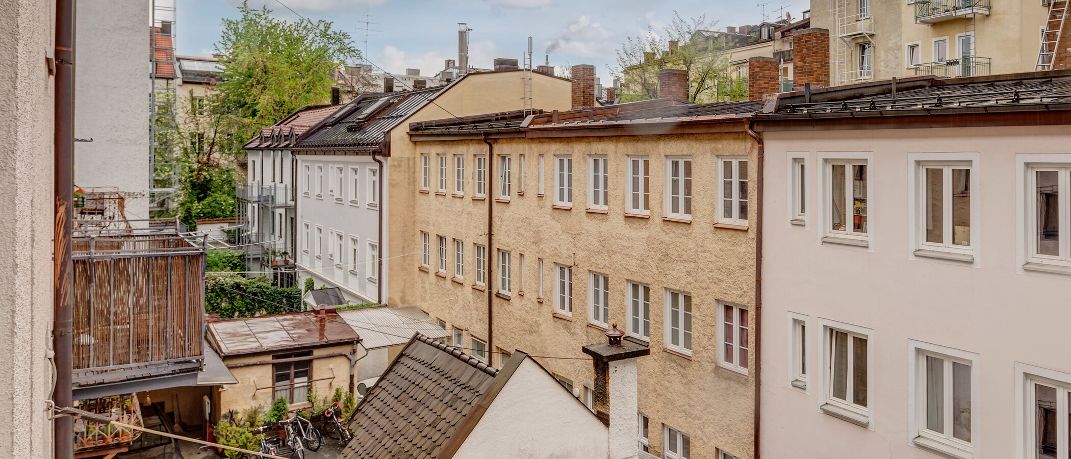 квартира München Lehel 03 вид из окна 6859