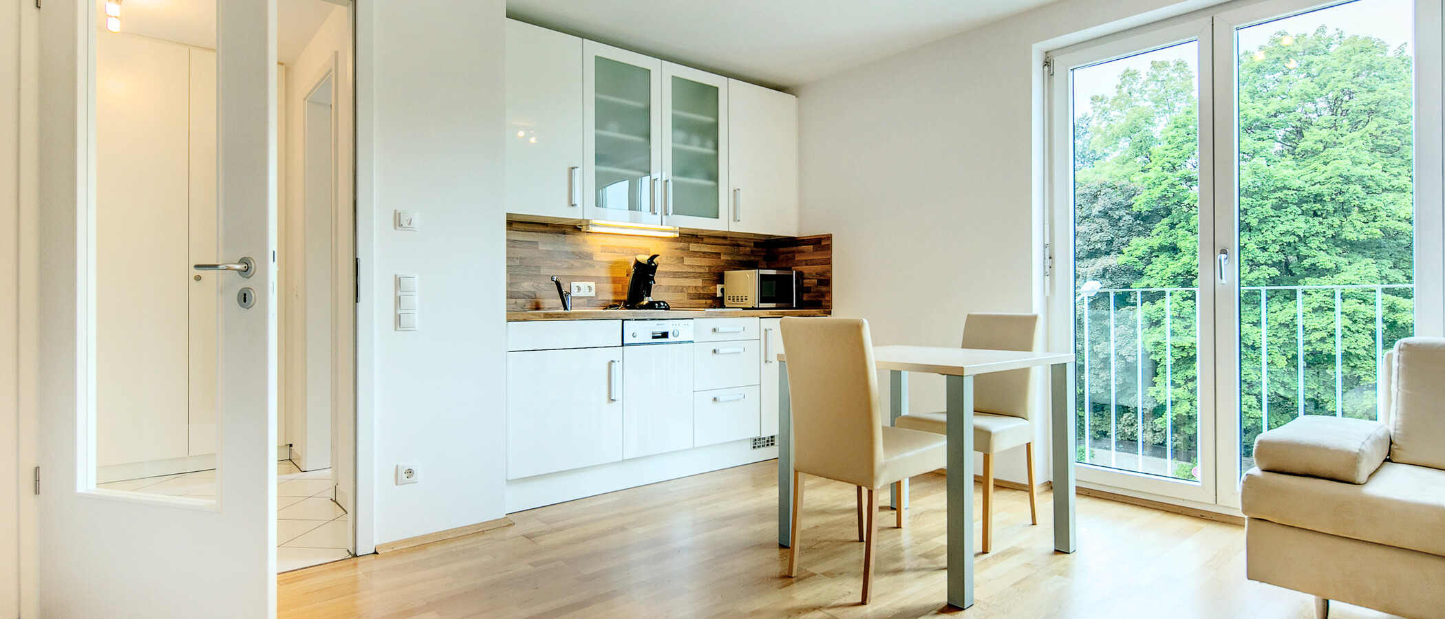 квартира München Sendling 01 гостиная 6876