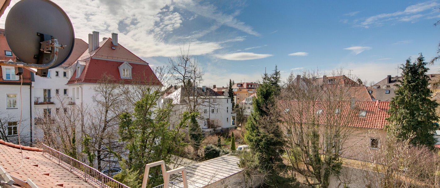 квартира-галерея München Nymphenburg 01 вид из окна 69