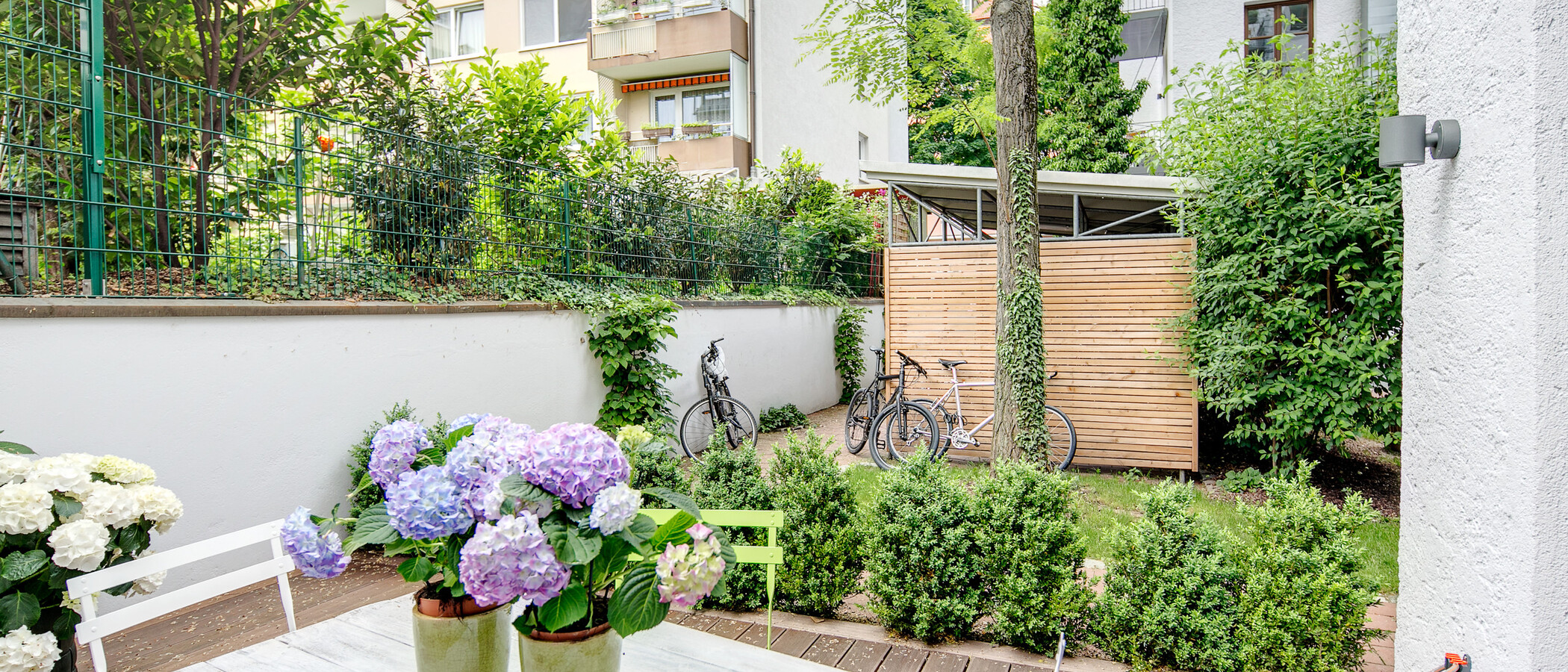квартира München Schwabing-Nord (zw. Belgrad- & Leopoldstraße) 02 терраса 6907