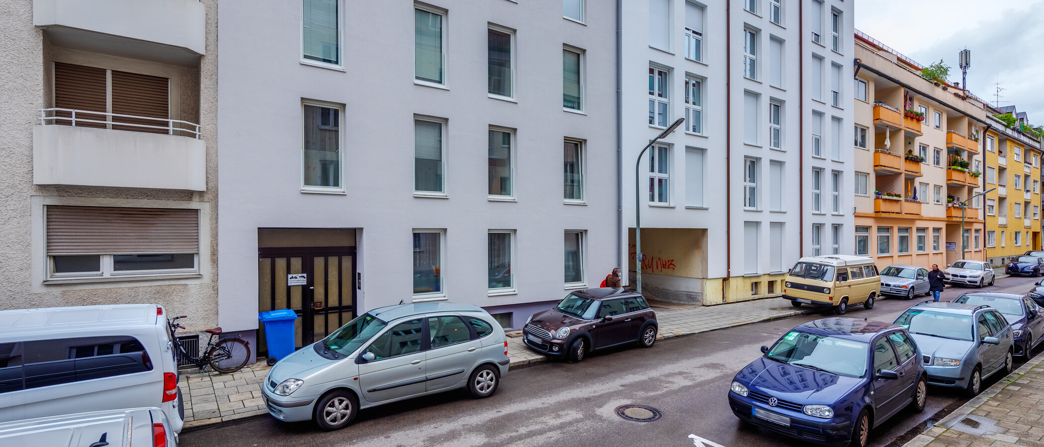 квартира München Schwabing-West (rund um den Hohenzollernplatz) 04 вид из окна 6915